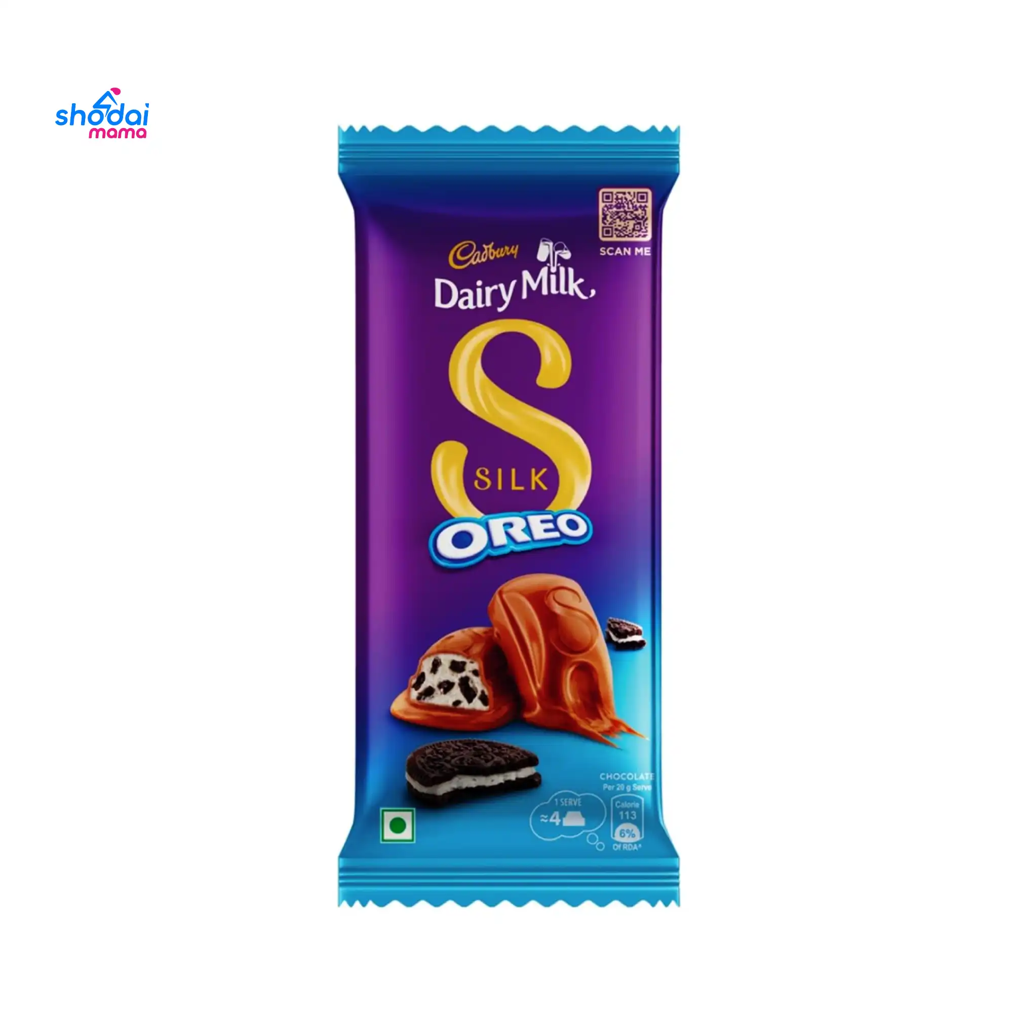 Cadbury Dairy Milk Silk Oreo Chocolate 60gm